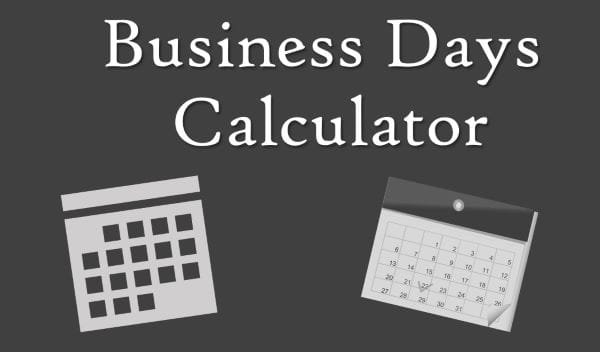 Business days calculator image